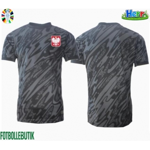 Polen Målvakt Bortatröja EM 2024 Kortärmad